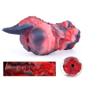 Monster Dragon Butt Male <b>Masturbator</b> Sex Toys Silicone Single Channel Pussy Pocket Real Vagina Penis Stroker For Men sex orgasm - Product Image 1