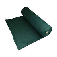 Filet d'ombrage vert foncé en HDPE monofilament traité anti-UV, tissu agricole sur mesure pour serres agricoles, vente en gros directe usine Chine