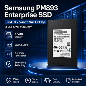Pour <span class=keywords><strong>Samsung</strong></span> PM893 MZ7L33T8HBLT 3.84TB <span class=keywords><strong>SSD</strong></span> d'entreprise <span class=keywords><strong>2</strong></span>.5" SATA 6Gb/s V-NAND TLC 550 Mo/s en lecture, <span class=keywords><strong>disque</strong></span> <span class=keywords><strong>dur</strong></span> pour serveur de centre de données - Product Image 2