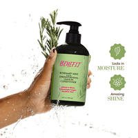 Marque privée Ensembles de shampoing au romarin Après-shampoing pour la chute des cheveux et la croissance des cheveux clairsemés Ensemble de soins pour le traitement des cheveux sans paraben