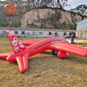 Réplique d'<span class=keywords><strong>avion</strong></span> gonflable grandeur nature, modèle d'hélicoptère et d'<span class=keywords><strong>avion</strong></span> gonflable personnalisé, véhicule gonflable - Product Image 4