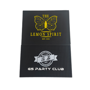 Branded Silicone PVC Pub Mat Rubber Bar Runner Beer Spill Pad Rail Mat Drip Tray Non Slip Service Mat - Product Image 4