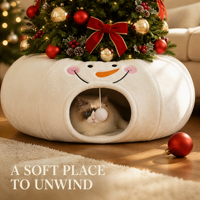 Meilleures ventes : Lits et tunnels pour chats sur le thème de Noël, accessoires pour chats, arbres à chat et meubles pour animaux de compagnie pour que les chats vivent et jouent