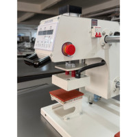 Nieuwe luchtgecomprimeerde pneumatische labelprinter voor hoodies, T-shirts, kleding, vinyl, thermo-ijzer, warmtetransfermachine