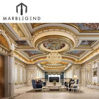 Décoration d'intérieur de salon de luxe, design d'intérieur arabe classique pour maison