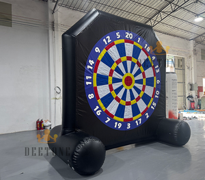 Jeu de fête <span class=keywords><strong>cible</strong></span> gonflable football tableau de fléchettes balle adhésive fléchettes de football gonflables - Product Image 5