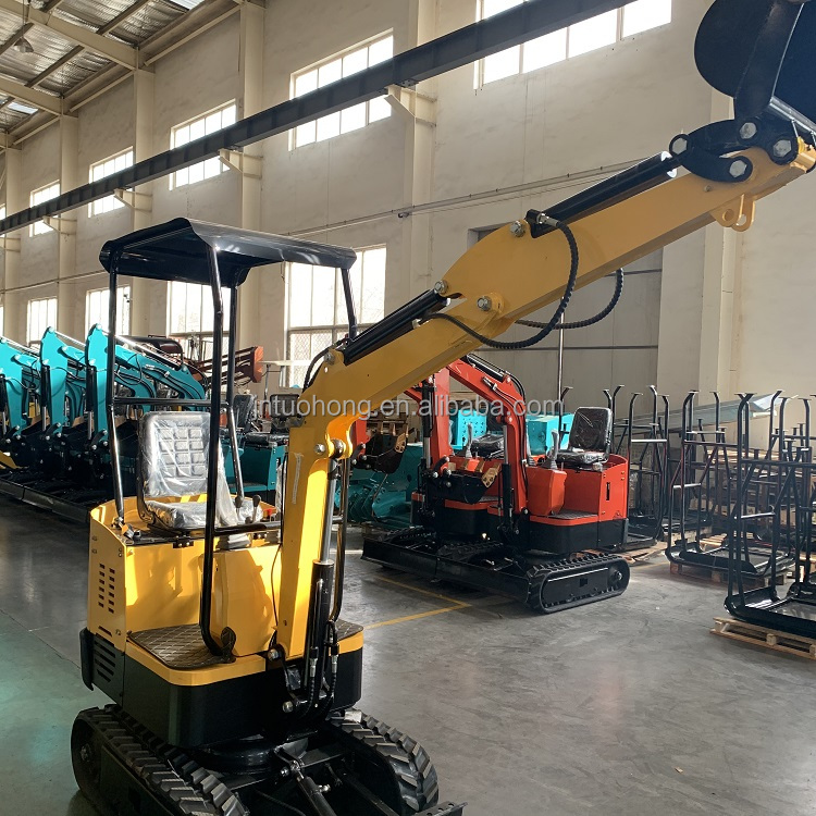 Factory 0.8t 0.9t 1 ton Mini Hydraulic Crawler Excavator with CE EPA