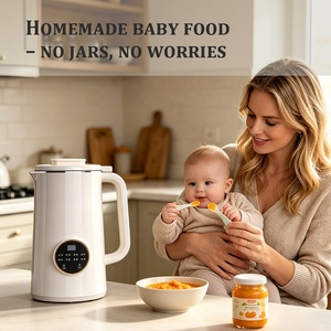 YB808 800W Máquina para Leche de <span class=keywords><strong>Avena</strong></span> y Frutos Secos 8 en 1, 1500ml, Sin Filtro, Autolimpiante, Enchufe Europeo 220-240V, Máquina Sostenible para Leche Vegetal Casera - Product Image 3