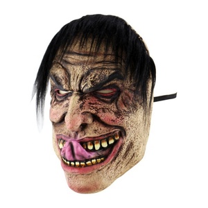 Máscara de Látex para Fiesta de Halloween, Máscara de Terror con Sombrero para Disfraces de Halloween, Bar, Realista - Product Image 6