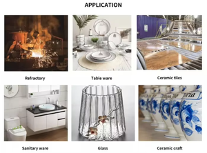 ผง ZrSiO4 65% เซอร์โคเนียมซิลิเกต10101-52-7แป้งเซอร์โคเนียมซิลิเกต - Product Image 6