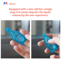 Machine d'emballage sous blister DPP150 pour les produits de soins pour animaux de compagnie, compte-gouttes liquides et emballage de dose unique de suppléments