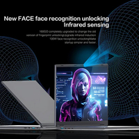 Écran tactile 180 ° K-slot Intel Core I3 Face Unlock 16 "1920*1200 FHD IPS 8-32G RAM 128G-2T SSD pour ordinateurs portables personnels et professionnels