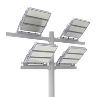 Fabricante Profesional, Personalización OEM, Lámpara LED para Estadios de 1800W, IP66, 140lm/W, Bajo Deslumbramiento, Iluminación para Recintos Deportivos al Aire Libre