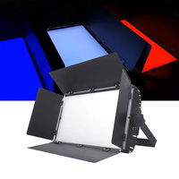 Panneau LED plat 200W silencieux, pleine couleur, tricolore, lumière douce, contrôle DMX512, Ra≥90 pour salles de réunion, studios de danse et théâtres