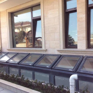 Ledow phong cách nhôm Châu Âu nhà thép không gỉ ngang nhôm cửa sổ hiện đại trượt nhôm cửa sổ và cửa ra vào 1.8mm - Product Image 4