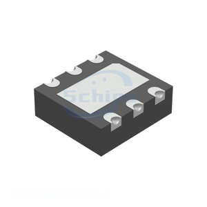 Componente Electrónico de Gestión de Energía (PMIC) 6 UDFN con Contacto Expuesto AP7375Q-33FDCW-7 Original - Product Image 1