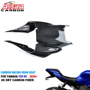 AISKA Carbon Real 3K - Carenado Frontal de Fibra de Carbono Seca <span class=keywords><strong>para</strong></span> Faro de Motocicleta Yamaha R1 R1M 2020-2026 - Product Image 5