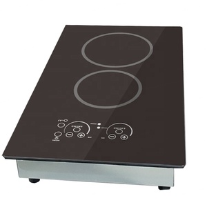 Touch Double Head Radiant Infrared <b>Cooker</b> 2 Hob Infrared Cooktop Ceramic Cooktops with <b>Multi</b> <b>Functions</b> - Product Image 1