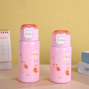 Kid Waterbottle 316 Stainless Steel Vacuum <b>Flask</b> Water Bottle Kids' Cartoon Cup - Product Image 5