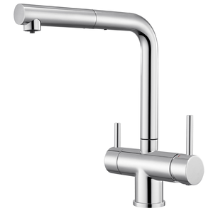 Pull Down 3 Way Luxury Kitchen Faucet 304 Stainless Steel luxury kitchen faucet - Product Image 1