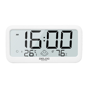 Termómetro Higrómetro Digital Eléctrico Delixi con Pantalla LCD, Monitor de Temperatura y Humedad Interior para Habitación de Bebé - Product Image 1
