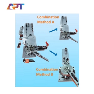 Machine à cintrer les tuyaux et les tubes de moule de cintrage en métal de précision manuelle de la série APT-PM pour la tige en métal solide jusqu'à 12mm de diamètre maximum - Product Image 3