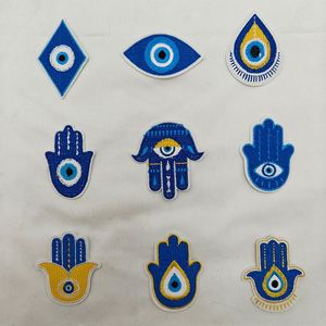 Iron on Embroidered Eye Patches for Clothes Bag Decoration - Product Image 2