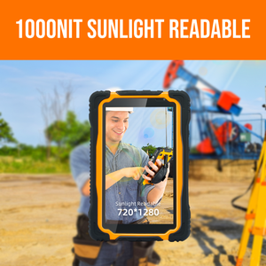 Hugerock t70ex bán buôn ATEX 7 "10000mAh không thấm nước IP67 1000nits ánh sáng mặt trời có thể đọc được NFC Reader Scanner Android gồ ghề Tablet PC - Product Image 3