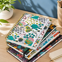 Carnet de journalisation en gros, plusieurs finitions personnalisées, coins arrondis, pages intérieures personnalisées, carnet pour usage professionnel, directement de l'usine