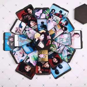 Explosión sorpresa Rosa regalo hecho a mano cumpleaños <span class=keywords><strong>aniversario</strong></span> boda cajas DIY álbum de fotos caja de embalaje de cartón hexagonal - Product Image 6