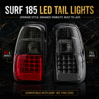 Nouveau feu arrière LED de haute qualité pour Hilux Surf 185 1996-2002, Plug and Play, ajustement parfait, accessoires extérieurs