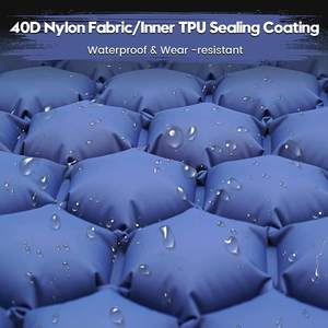 Custom Hiking Ultralight Outdoor Self Inflatable Picnic Sleeping Camping Pad Mat Air Mattress