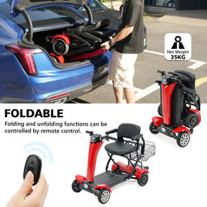 Intelligent Four-Wheeled Battery Car for Adults Hidoes P1 Small Foldable <b>Electric</b> Walker for Old Age Handicapped <b>Scooter</b> - Product Image 5