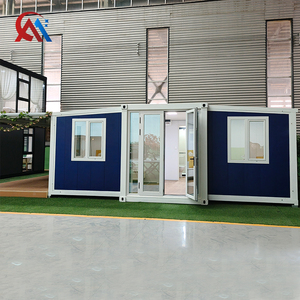 20英尺现代模块式公寓，采用夹芯板，2间卧室，预制可扩展集装箱房，带露台 - Product Image 1