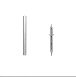 Unsichtbare Doppelkopf-Sockelleisten-Schrauben, Spurlose Holzfurnier-Expansionsschrauben, Kuhhorn-Nägel für Bauarbeiten - Product Image 5