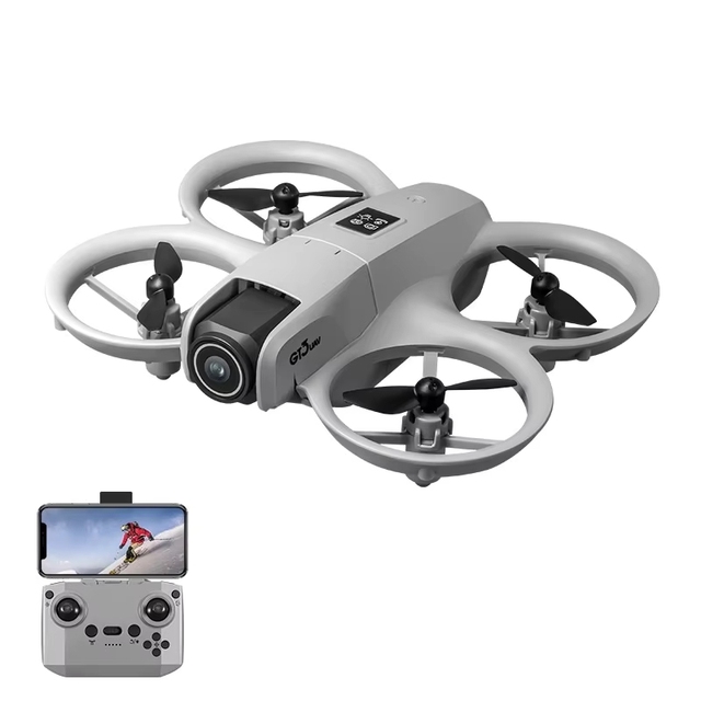 Drone Accessories Mini 4K Obstacle Avoidance GT3 Dual Camera FPV with LED Light 68g