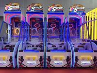 Machine de jeu d'arcade de football américain pour enfants, fonctionnant avec un accepteur de pièces, avec matériau acrylique pour les centres de jeux