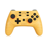 Manette de jeu sans fil avec double vibration turbo et support de téléphone à ventouses pour PC, téléphones mobiles Android/iOS et boîtiers TV