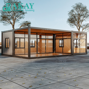 Abri d'urgence Maison préfabriquée en acier conteneur communautaire 20 pieds 40 pieds Camp de réfugiés Conteneur Maisons modulaires préfabriquées - Product Image 4