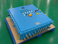 Boîtier de commande antidéflagrant IP66 pour zones dangereuses Ex Db IIB T6 Gb, coffret de distribution d'alimentation ignifuge