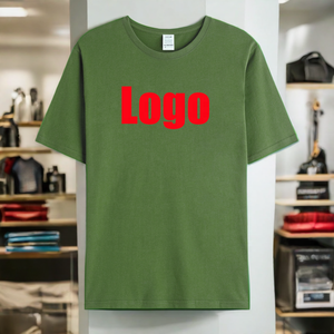 Camisetas de autoexpresión de talla grande, tela de punto transpirable antiarrugas antibolitas de lona impresa para expresión individual - Product Image 1