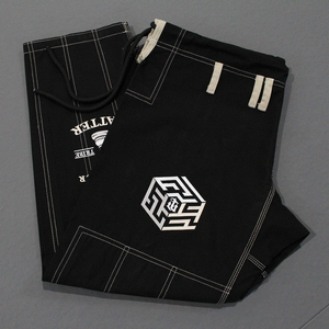 100% algodón de tejido jiu jitsu gi bjj con dentro de erupción de forro kimono jiu jitsu uniforme - Product Image 5