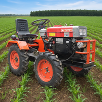 Tracteur agricole multifonctionnel EACHAN 18 CV à quatre roues motrices, tracteur agricole à roues pour labour et creusement de fossés