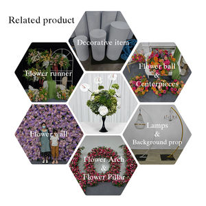 Centro de Mesa de Boda Realista Hecho a Mano con Hortensias y Anturios de Seda - Larga Duración - Product Image 5