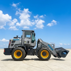 Cargadora de Ruedas Compacta Diésel de 37 kW, 1 Tonelada, Máquina para Limpiar Estiércol en Granjas Ganaderas, Fácil Mantenimiento, 12 Meses de Garantía - Product Image 5
