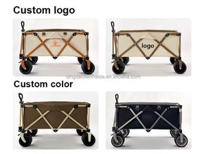 Chariot pliable robuste pour le camping, la plage et le jardin - Product Image 5