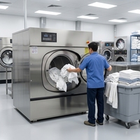 Best Quality Laundry Equipment, Laundry Washing Machine, Laundry Industrial Washing Machine(Full Automatic Washer Extractor)