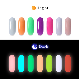 Smalto Gel Neon Luminoso JOUS OEM all'Ingrosso, si Trasforma al Buio con Brillantezza Luminosa per Salone e Design Unghie Fai-da-Te - Product Image 2