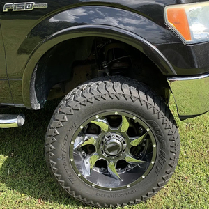 Rueda de aleación SPEED MEGA negra para camioneta SUV de 8 orificios, mejora con mecanizado CNC, aleación Mega brillante forjada, llanta de alta resistencia. - Product Image 6