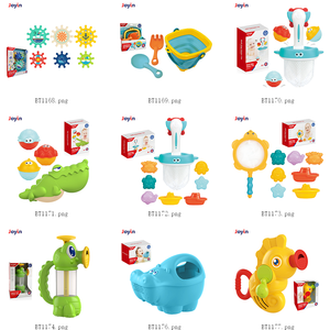 Jouet de <span class=keywords><strong>bain</strong></span> pour bébé, jeu d'eau avec animaux et bateaux en Silicone, pour la baignoire, la piscine, éducatif - Product Image 5